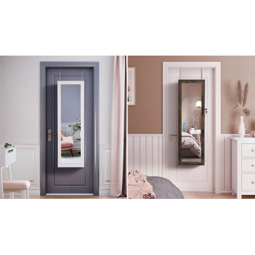 Latitude Run® Askins 14.1'' Wide Over The Door Jewelry Armoire with